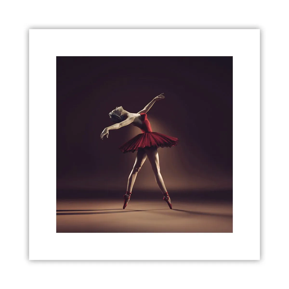 Affiche - Poster - Une danseuse étoile - 30x30 cm