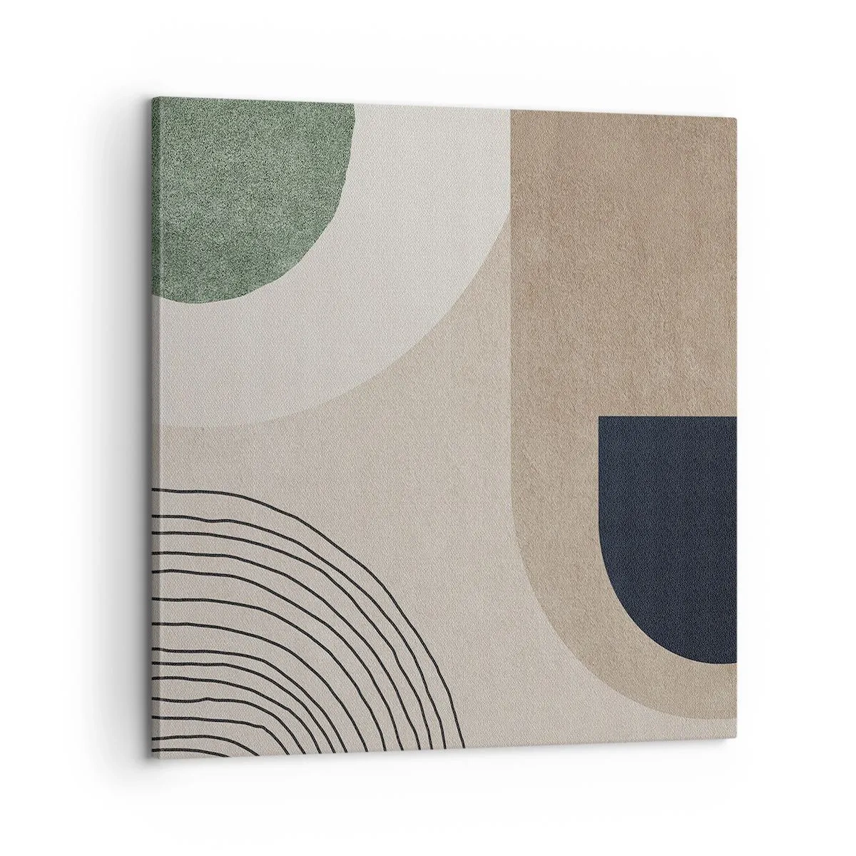 Impression sur toile - Image sur toile - La douceur de l'ovale - 60x60 cm