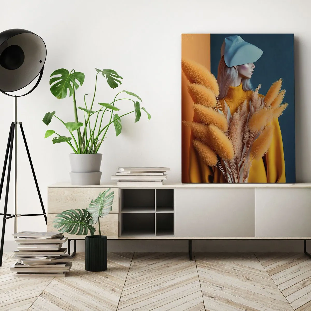 Impression sur toile - Image sur toile - Portrait moelleux - 80x120 cm