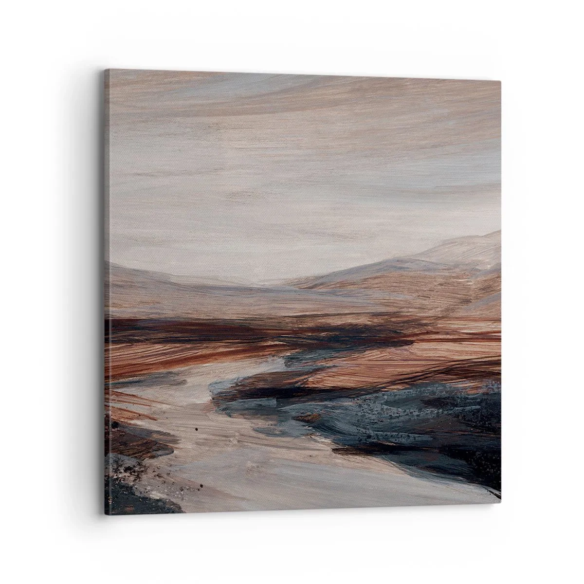 Impression sur toile - Image sur toile - Une vallée tranquille - 70x70 cm