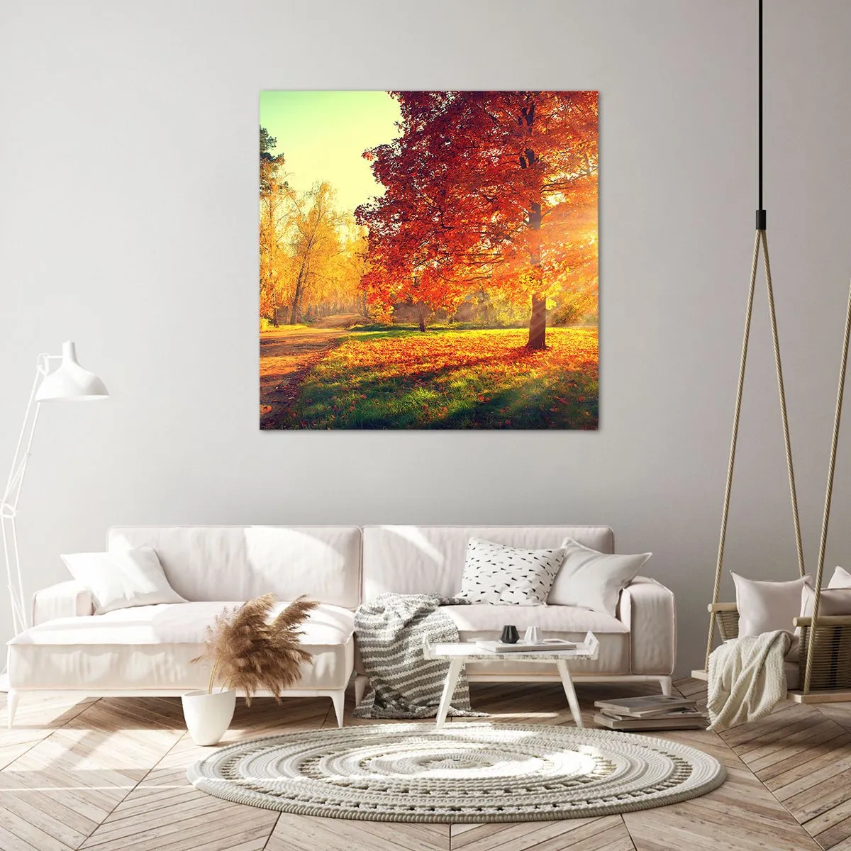 Impression sur toile - Image sur toile - Le roux est beau - 40x40 cm