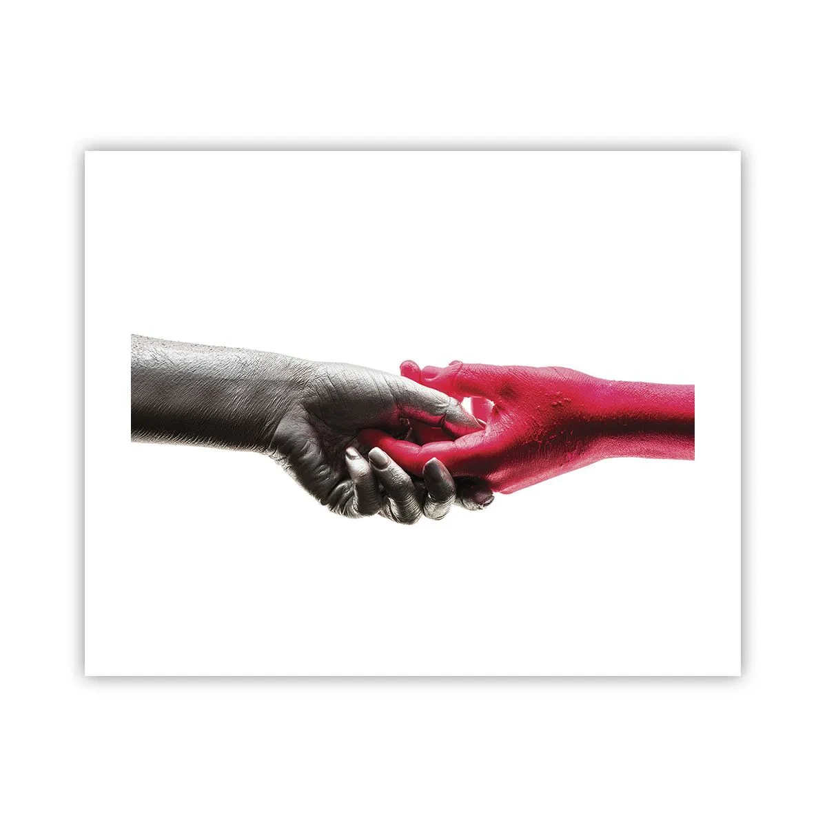 Affiche - Poster - Ensemble, bien que différents - 50x40 cm