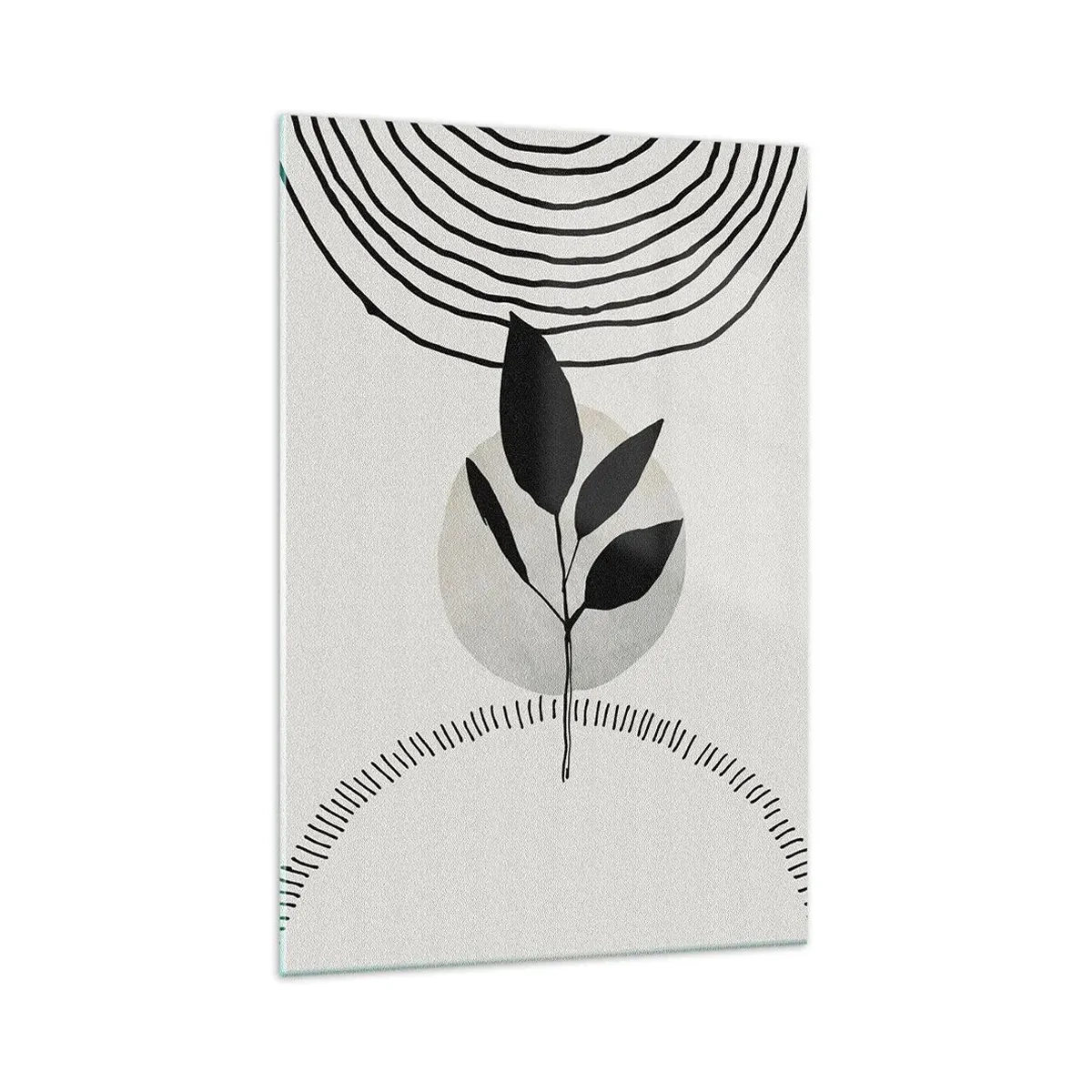 Impression sur verre - Image sur verre - Composition : rituels de la nature - 70x100 cm