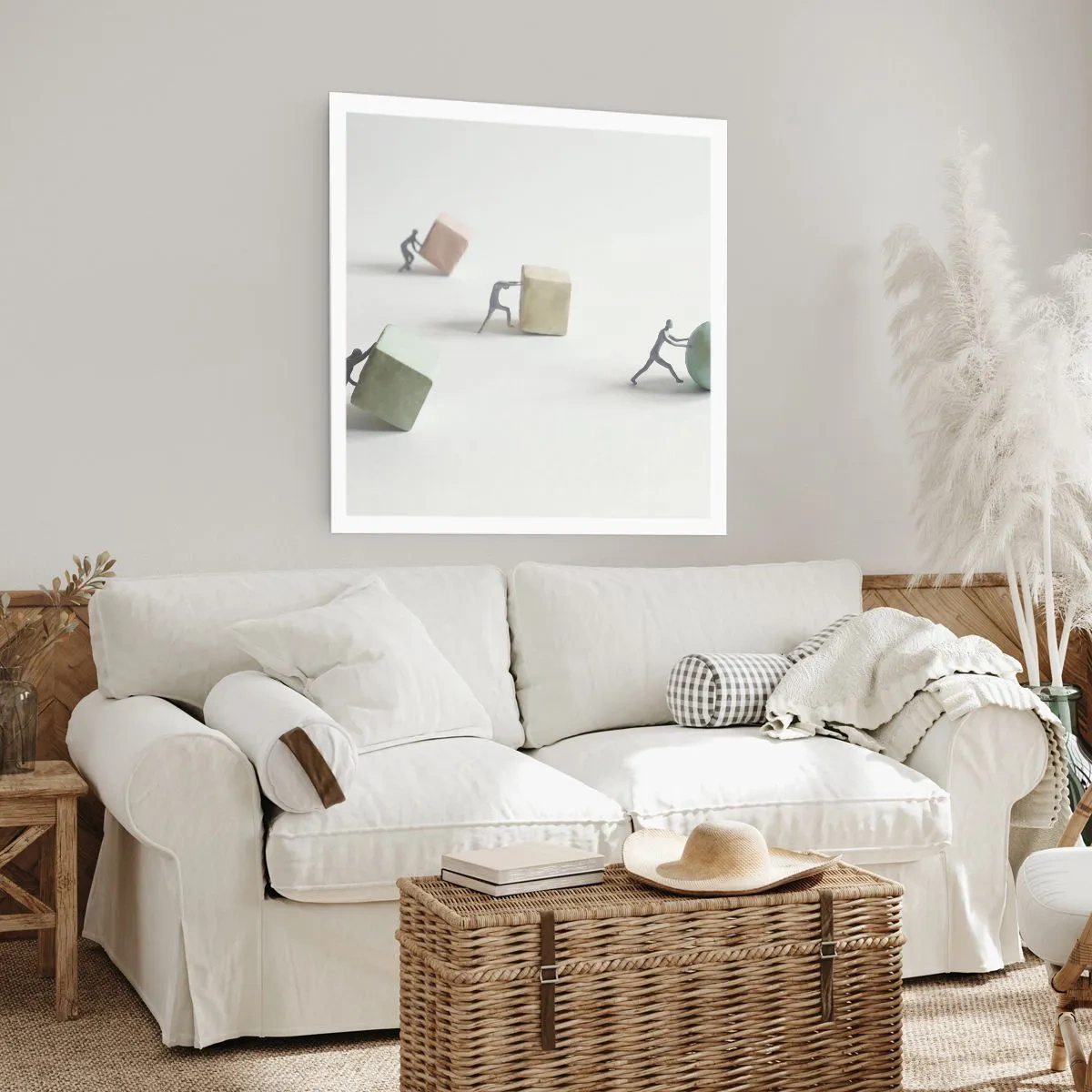 Affiche - Poster - Rien que la vie - 40x40 cm