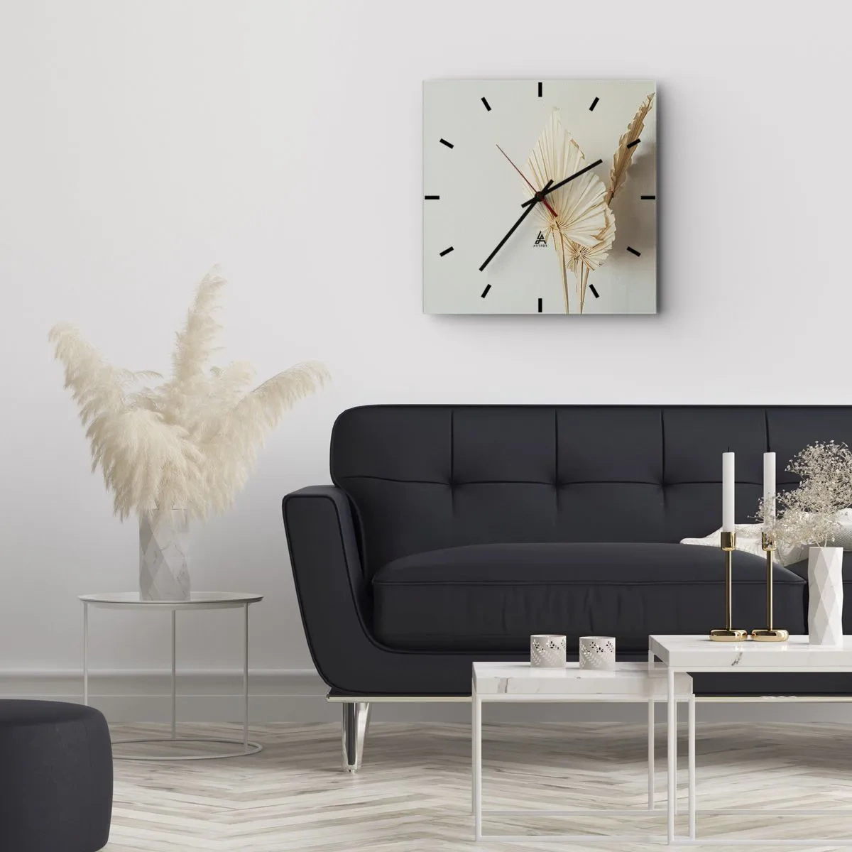 Horloge murale - Pendule murale - Quand tu dois t’apaiser - 40x40 cm