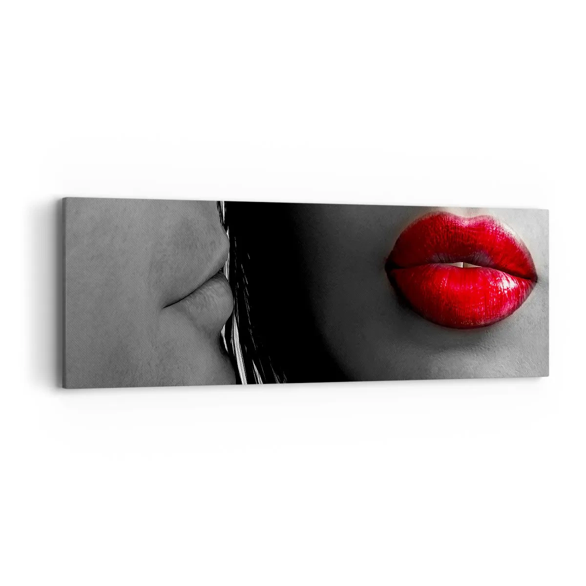 Impression sur toile - Image sur toile - Face à face - 90x30 cm