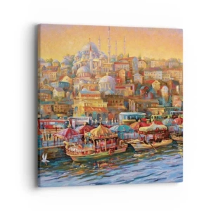 Impression sur toile - Image sur toile - Conte d'Istanbul - 40x40 cm