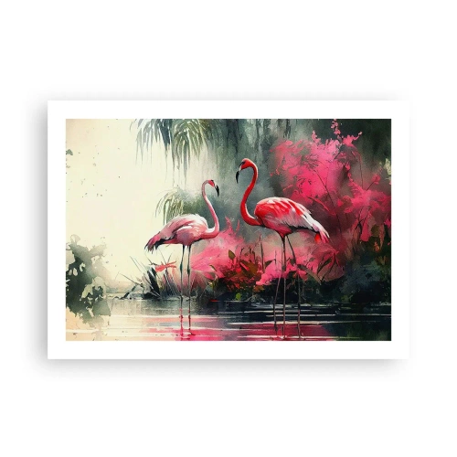 Affiche - Poster - Une leçon de grâce naturelle - 70x50 cm