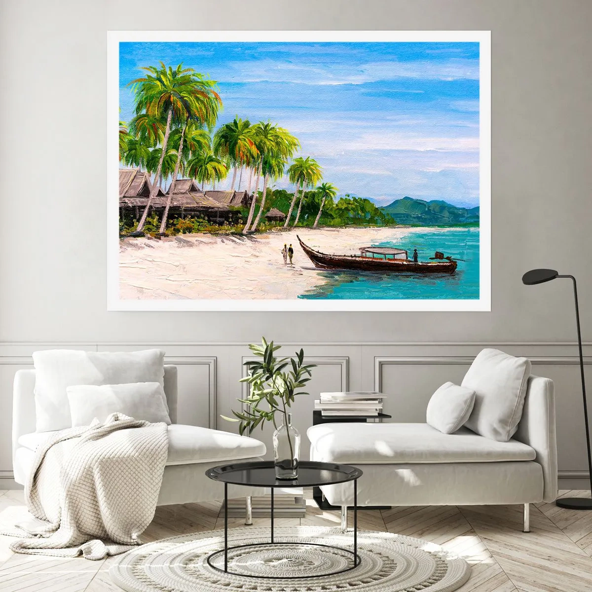 Affiche - Poster - Rêve exotique - 40x30 cm
