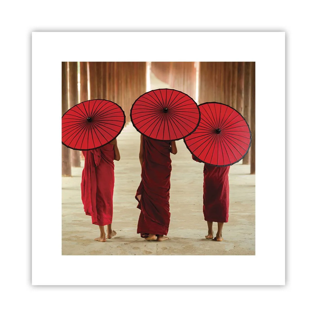 Affiche - Poster - Sur la route du pays pure - 30x30 cm