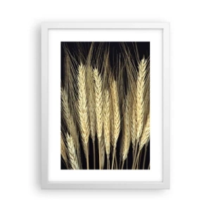 Affiche dans un cadre blanc - Poster - Magie rustique - 30x40 cm