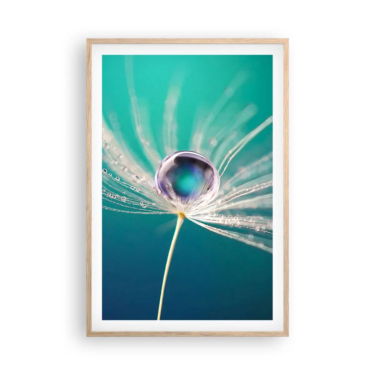 Affiche dans un chêne clair - Poster - Moment mystique - 61x91 cm