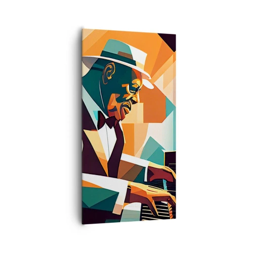 Impression sur toile - Image sur toile - C’est tout le jazz - 65x120 cm