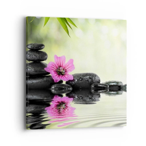 Impression sur toile - Image sur toile - Temps pour l'âme - 40x40 cm