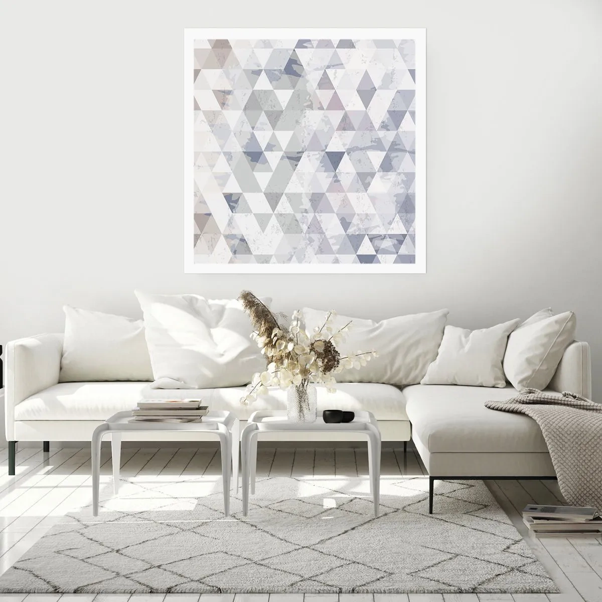 Affiche - Poster - En rythme de trois - 40x40 cm