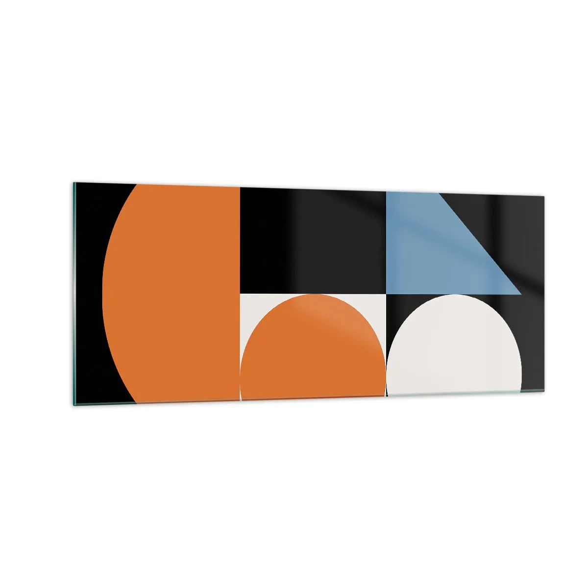Impression sur verre - Image sur verre - Rangement de figures - 100x40 cm