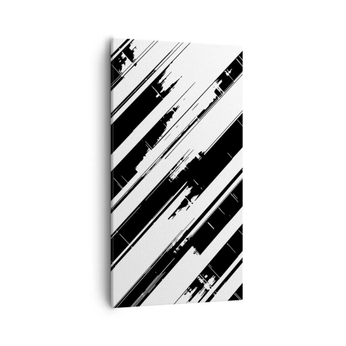 Impression sur toile - Image sur toile - Une composition intense et dynamique - 55x100 cm