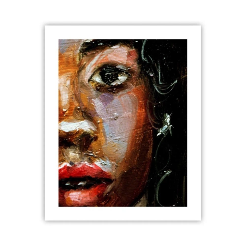 Affiche - Poster - Noir et brillant - 40x50 cm