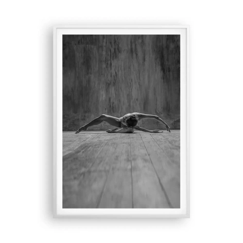 Affiche dans un cadre blanc - Poster - Symétrie trouvée - 70x100 cm