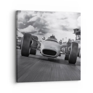 Impression sur toile - Image sur toile - Puissance! - 30x30 cm