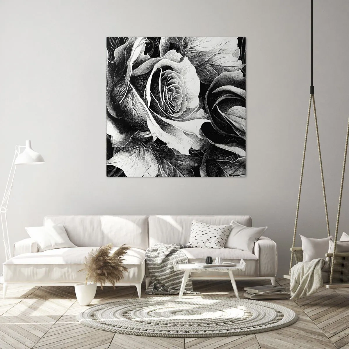 Impression sur toile - Image sur toile - Toujours une reine - 70x70 cm