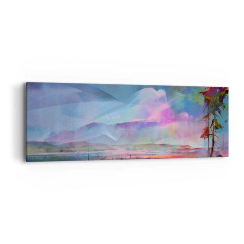 Impression sur toile - Image sur toile - Sous un ciel bienveillant - 90x30 cm
