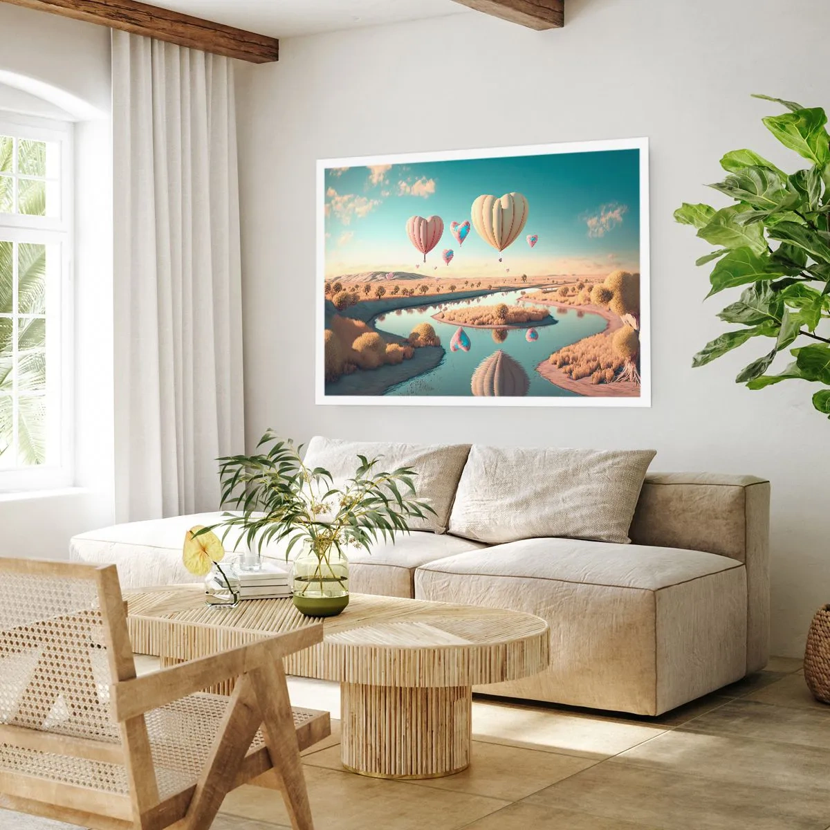 Affiche - Poster - L'amour te permet de t'élever - 40x30 cm