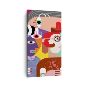 Impression sur toile - Image sur toile - Nous par M. Picasso - 45x80 cm