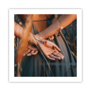 Affiche - Poster - Liée à la nature - 50x50 cm