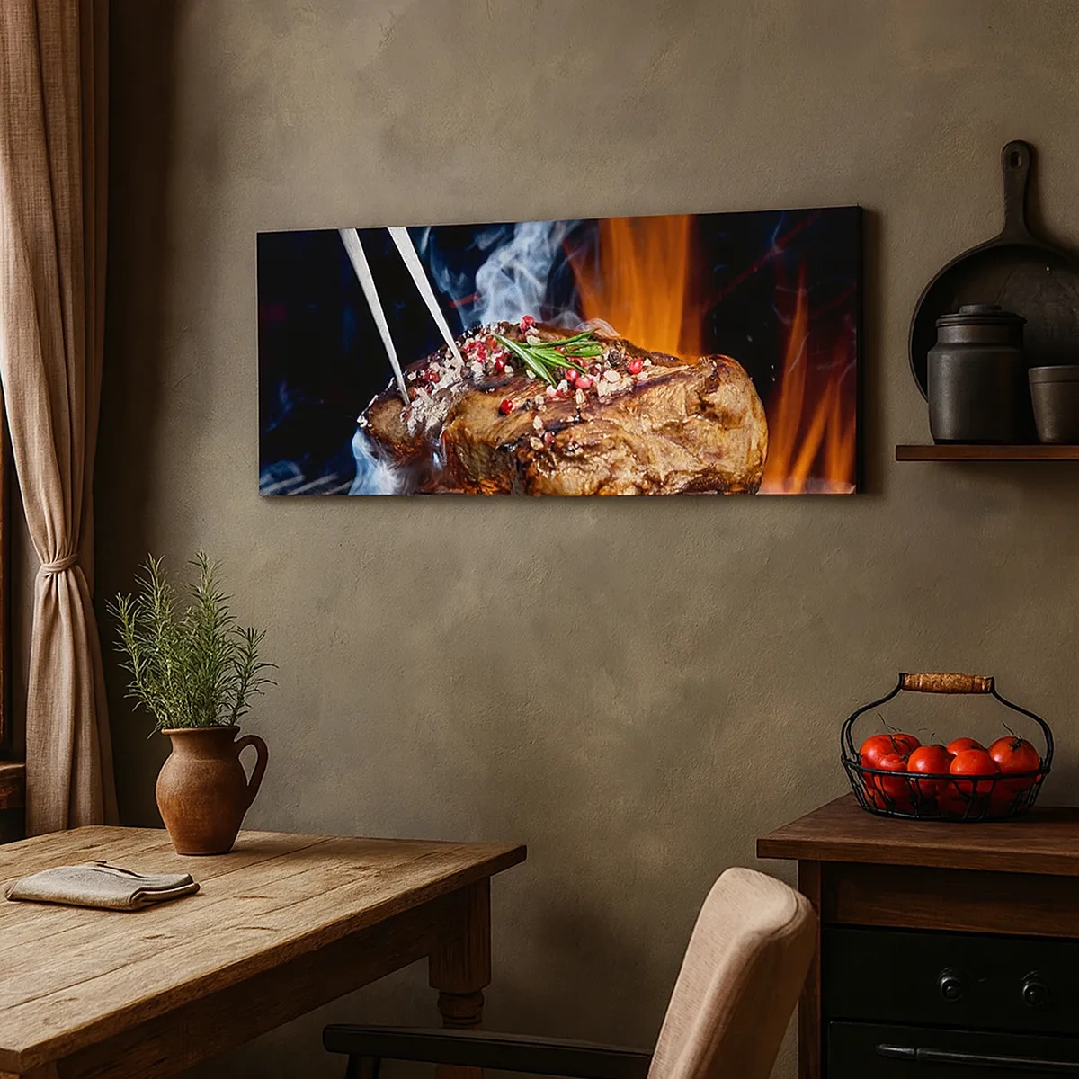 Impression sur toile - Image sur toile - Juteux et parfumé - 30x30 cm