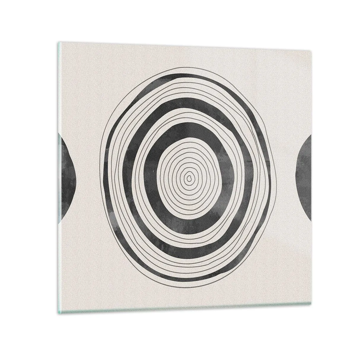 Impression sur verre - Image sur verre - Ce qui est important c'est ce qu'il y a entre les deux - 30x30 cm