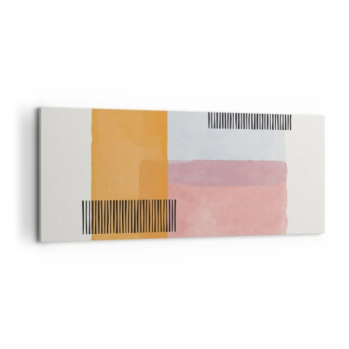 Impression sur toile - Image sur toile - D'un coin à l'autre - 100x40 cm