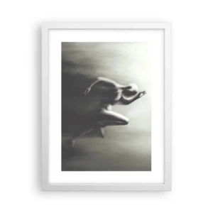 Affiche dans un cadre blanc - Poster - Inarrêtable - 30x40 cm