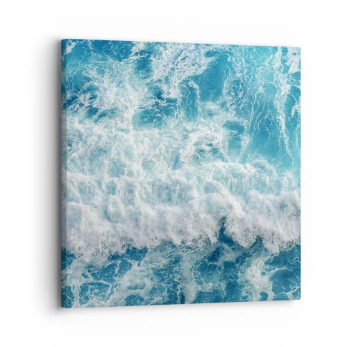 Impression sur toile - Image sur toile - Joyeusement et en sautant - 30x30 cm