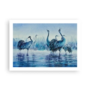 Affiche - Poster - Réunion matinale - 70x50 cm