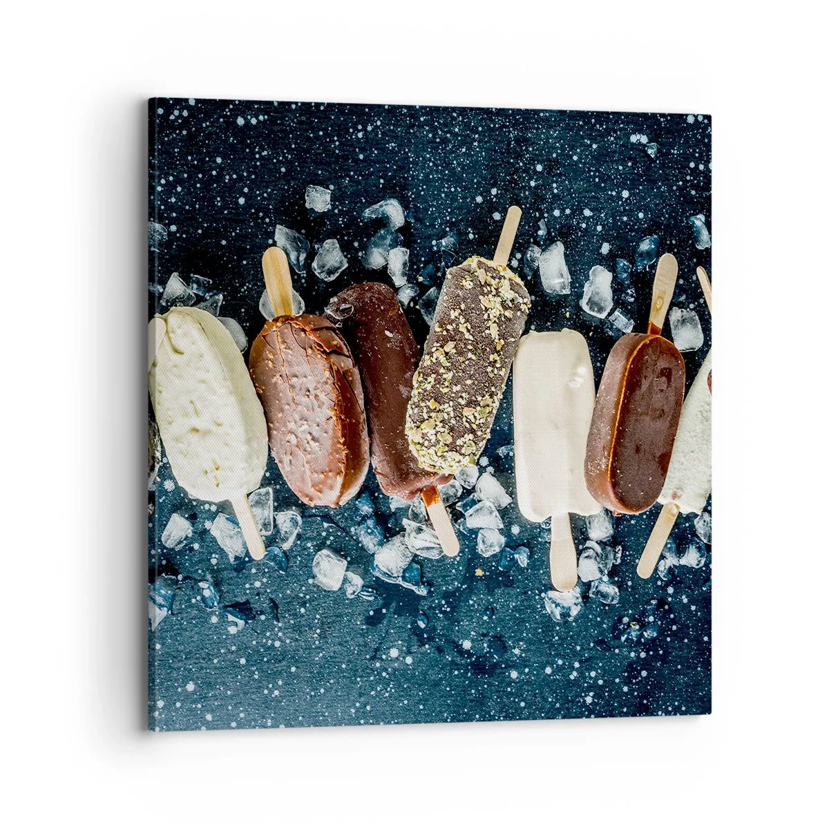Impression sur toile - Image sur toile - Le goût de l'été chaud - 70x70 cm