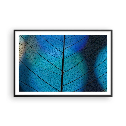 Affiche dans un cadre noir - Poster - Construction complexe - 91x61 cm