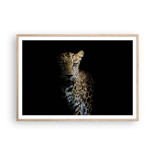 Affiche dans un chêne clair - Poster - Beauté sombre - 100x70 cm