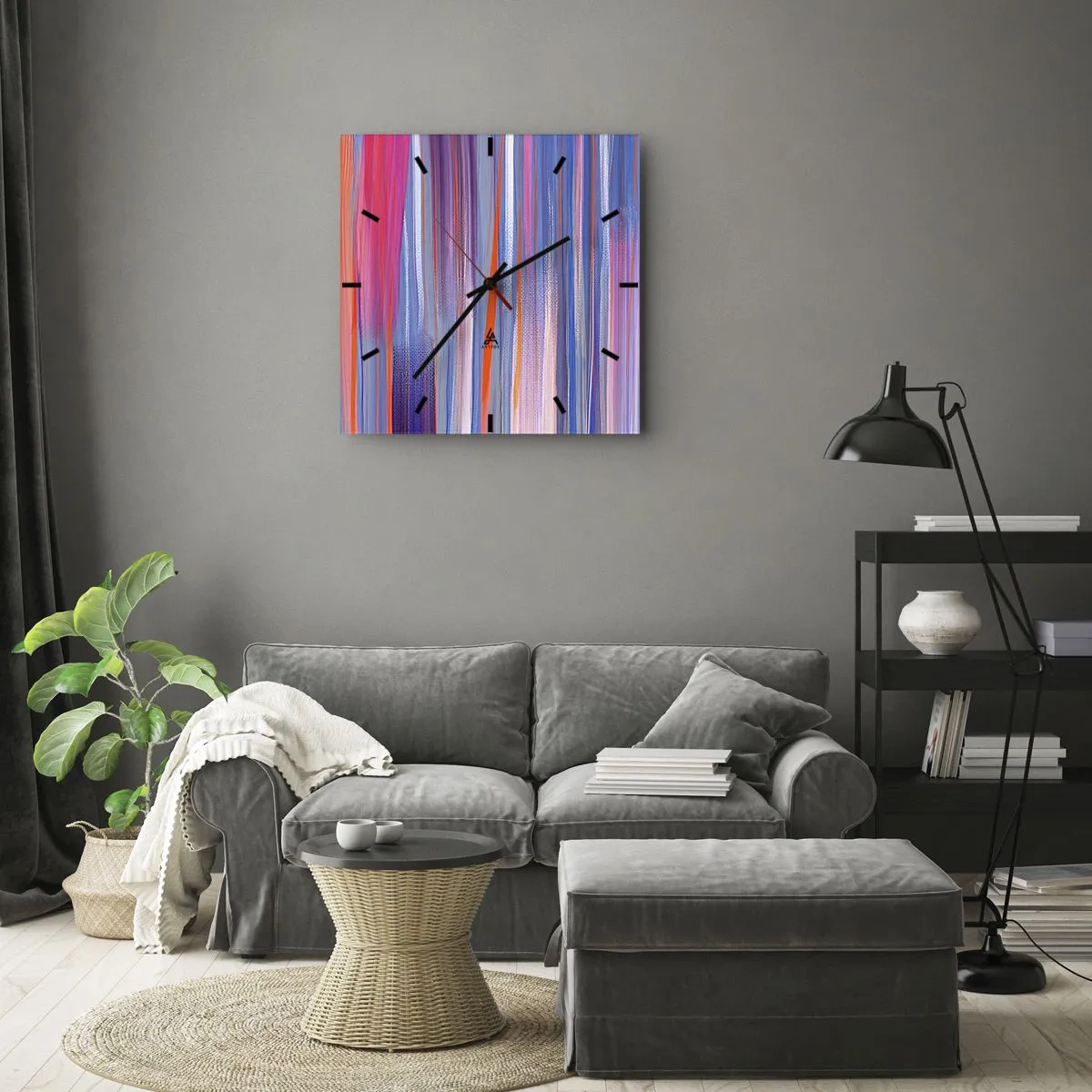 Horloge murale - Pendule murale - Ascension - 40x40 cm