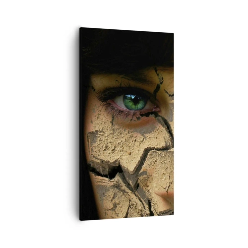 Impression sur toile - Image sur toile - Plaisir et effroi en même temps - 55x100 cm