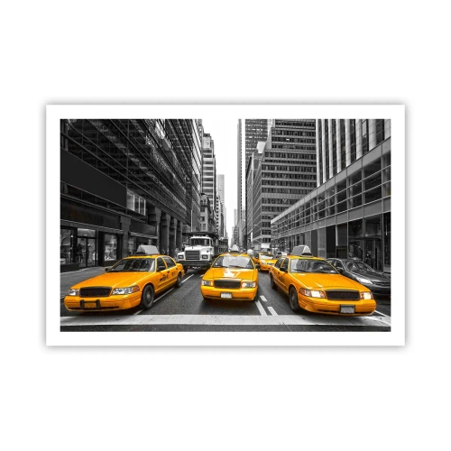 Affiche - Poster - C'est nous qui colorons la ville - 91x61 cm