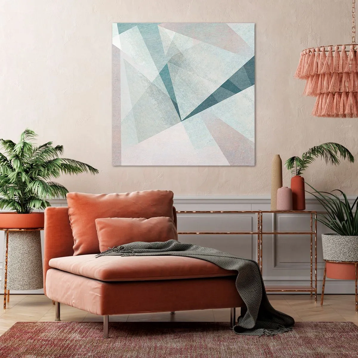 Impression sur toile - Image sur toile - Calme bien que dynamique - 30x30 cm