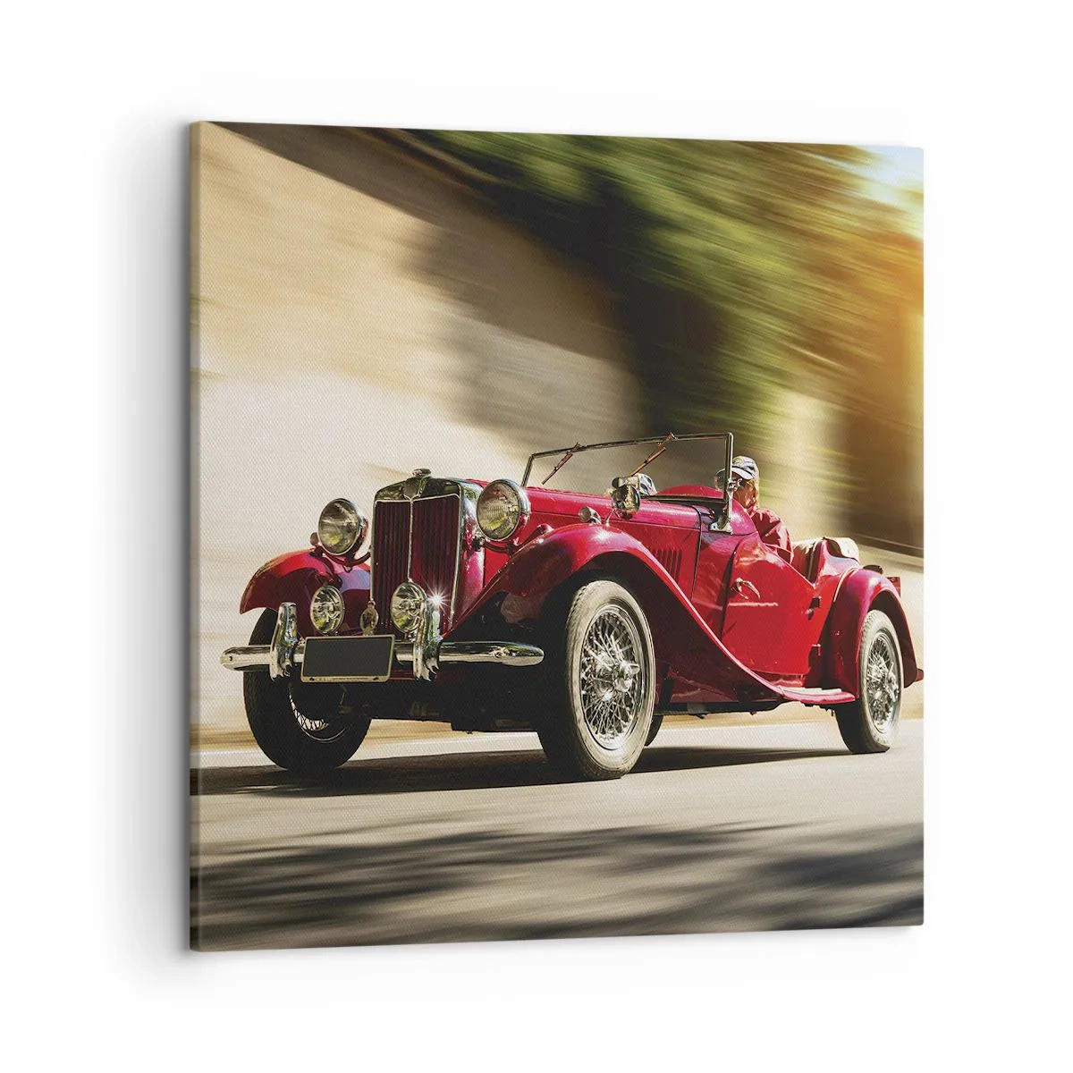 Impression sur toile - Image sur toile - Plus belle que Nike de Samothrace - 50x50 cm