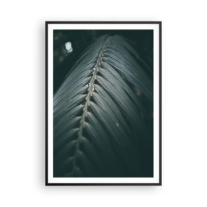 Affiche dans un cadre noir - Poster - Précision de la nature - 70x100 cm