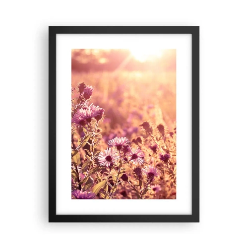 Affiche dans un cadre noir - Poster - Avant que l'été ne parte - 30x40 cm
