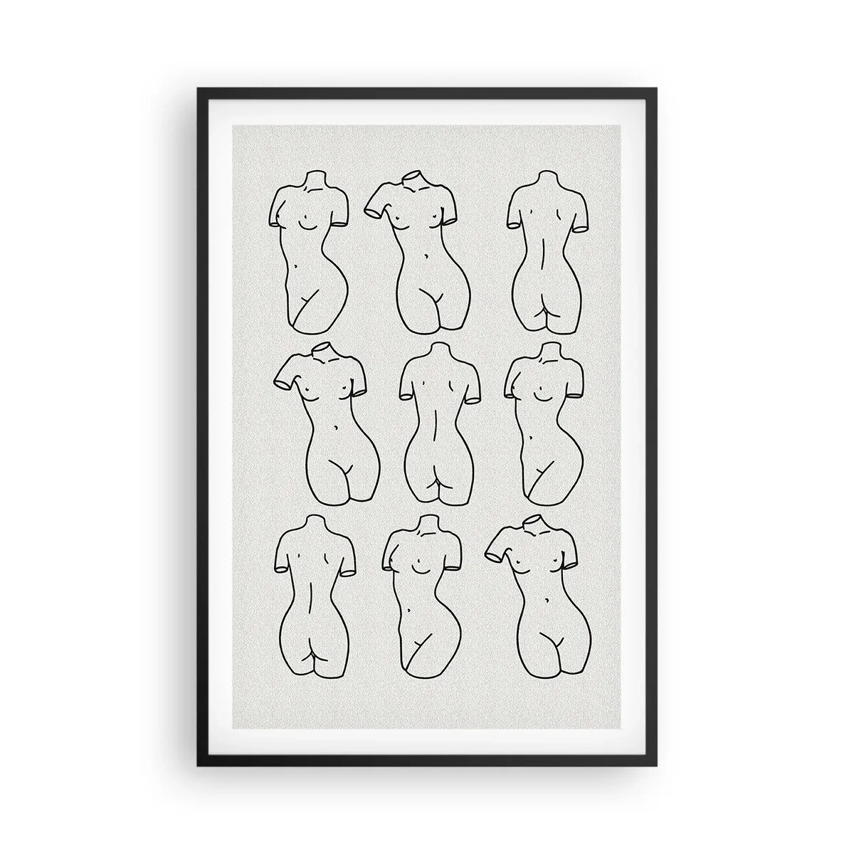 Affiche dans un cadre noir - Poster - Seulement Vénus - 61x91 cm