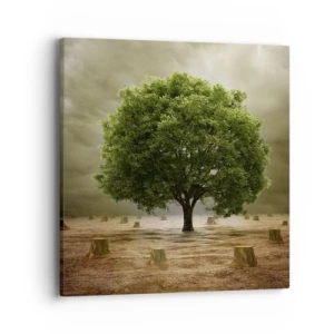 Impression sur toile - Image sur toile - Tout l'espoir - 40x40 cm