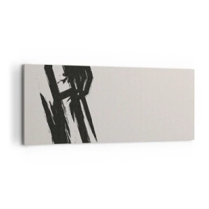 Impression sur toile - Image sur toile - Ruée imparable - 100x40 cm