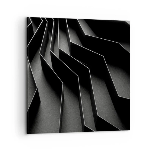 Impression sur toile - Image sur toile - Ordre spatial - 50x50 cm