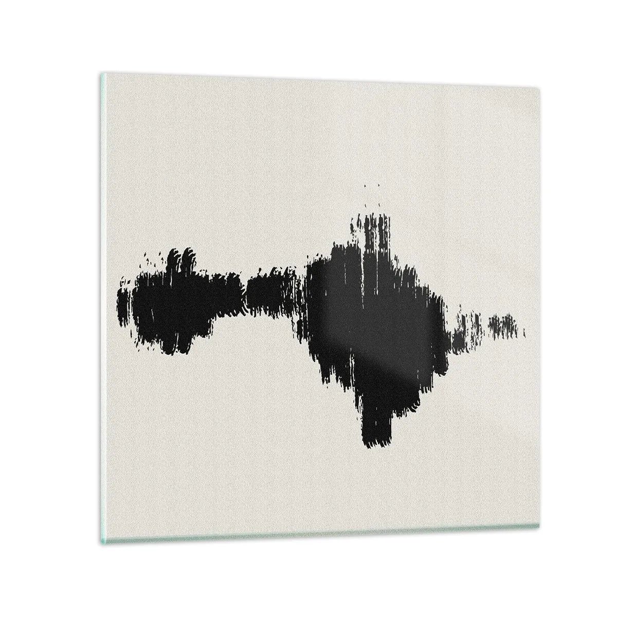Impression sur verre - Image sur verre - Vibrations de l'imagination - 40x40 cm